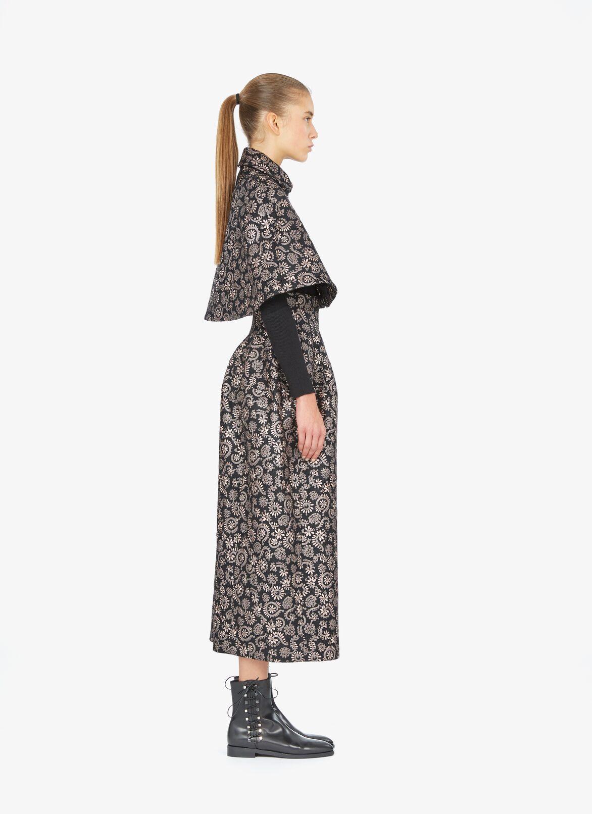 Tops ALAÏA BLACK/LIGHT PINK TOPS